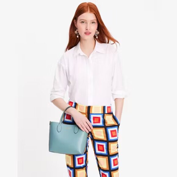 Kate Spade Bleecker Medium Crossbody Tote, Aegean Teal NWT! - Picture 4 of 11